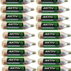 Gloednieuw ✔️ Aktiv8 Aktiv-8 Co2 Patronen 16 Grams Met Draad - 20x Co2 Patronen ⭐