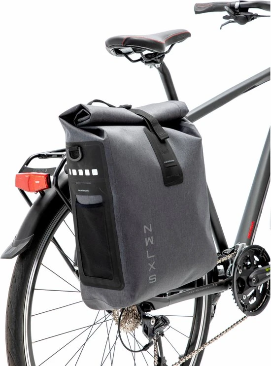 Gloednieuw π₯° New Looxs Varo Waterdichte Enkele Fietstas - 20 Liter – Zwart β¨ 4 Gloednieuw π₯° New Looxs Varo Waterdichte Enkele Fietstas - 20 Liter – Zwart β¨ - Afbeelding 4