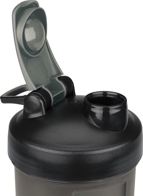 Hete verkoop ???? Avento Shakebeker - 1.0 Liter - Zwart/Grijs - 1,00 L ❤️ 4 Hete verkoop ???? Avento Shakebeker - 1.0 Liter - Zwart/Grijs - 1,00 L ❤️ - Afbeelding 4