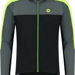 Korting ???? Rogelli Freeze Winterjack - Zwart/Grijs/Fluor - Maat XL ???? -AGU WINKLE 550x754 4