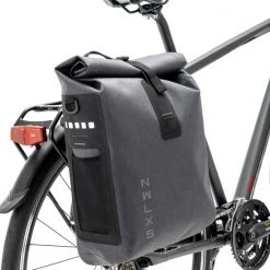 Goedkoop 🔥 New Looxs Varo Waterdichte Enkele Fietstas - 20 Liter Grijs 😍