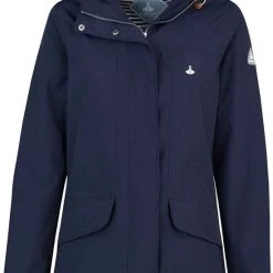 Goedkoopste 🔥 BJØRNSON Selma Regenjas / Zomerjas Dames - Waterdicht - Maat 54 - Donkerblauw 👍