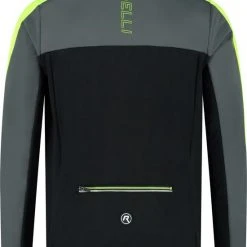 Korting ???? Rogelli Freeze Winterjack - Zwart/Grijs/Fluor - Maat XL ???? -AGU WINKLE 550x768 1