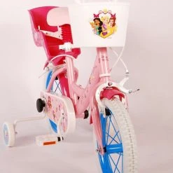 Flash-uitverkoop ⌛ Disney Princess Kinderfiets - Meisjes - 14 Inch - Roze - Twee Handremmen ???? -AGU WINKLE 550x770 3