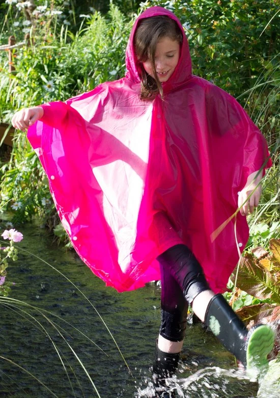 Coupon ???? SPLASHMAC Regenponcho Voor Kinderen Kleur Fuchsia / In 8 Verschillende Kleuren ✔️ 1 Coupon ???? SPLASHMAC Regenponcho Voor Kinderen Kleur Fuchsia / In 8 Verschillende Kleuren ✔️
