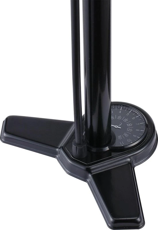 Nieuw ✨ BBB Cycling AirSteel Fietspomp Met Drukmeter - Fiets Pomp Racefiets En Mountainbike - Voetpomp Extra Lang 11 Bar - Zwart - BFP-27 ⭐ 7 Nieuw ✨ BBB Cycling AirSteel Fietspomp Met Drukmeter - Fiets Pomp Racefiets En Mountainbike - Voetpomp Extra Lang 11 Bar - Zwart - BFP-27 ⭐ - Afbeelding 7