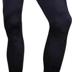 Coupon 🔥 Merkloos Zwarte Beenwarmers Voor O.a. Wielrennen - Beenstukken - Kniewarmers - Kniestukken - XL ✔️