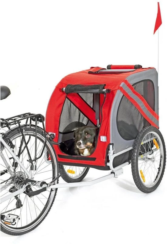 Groothandel ⭐ Flamingo Hondentrolley ???? Doggy Liner Econ - Rood ???? 3 Groothandel ⭐ Flamingo Hondentrolley ???? Doggy Liner Econ - Rood ???? - Afbeelding 3