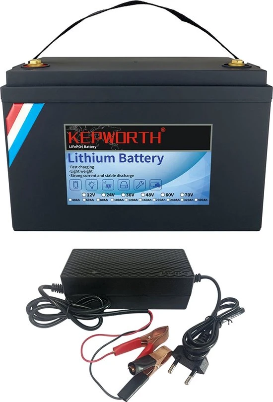 Kopen ???? Kepworth 12.8 V 1280Wh LIFEPO4 Accu Voor Mobile Home ,caravan, Zonnepanelen Enz. ✔️ 5 Kopen ???? Kepworth 12.8 V 1280Wh LIFEPO4 Accu Voor Mobile Home ,caravan, Zonnepanelen Enz. ✔️ - Afbeelding 5