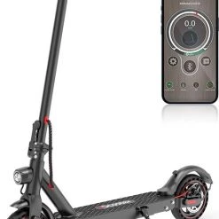 Coupon ???? IScooter - Elektrische Step - E Step Voor Unisex - I9 E Scooter Met App - Gemakkelijk Te Reizen In De Stad - Snel Aan Het Werk - Gewicht 13.5kg - Opvouwbaar - Vermogen 500W - Spanning 36v - 30 Km/u Snelheid - Maat 115*108*44cm ????