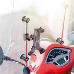 Beste deal ⭐ Lampa Smart Scooter Flow Telefoonhouder Scooter - Motor - Scootmobiel - Smartphonehouder Met Spiegel- Of Windschermbevestiging ???? -AGU WINKLE 550x824 11