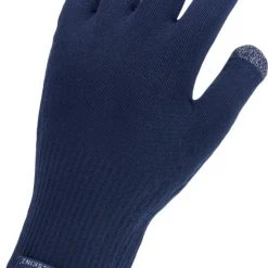 Uitgang ???? Sealskinz Waterproof All Weather Ultra Grip Knitted Fietshandschoenen Unisex - Maat S ????